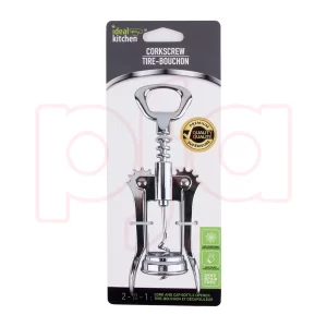 Ideal Kitchen Saca Rolhas<br />24 unidades por caixa <br />Caixa: 25X2121cm<br /><span style="color:#35bfc3">$2,25</span>