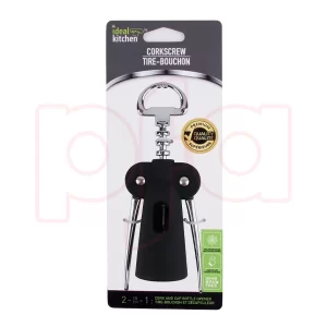Ideal Kitchen Saca Rolhas <br />24 unidades por caixa <br />Caixa: 25X21X21cm<br /><span style="color:#35bfc3">$2,49</span>